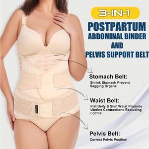 Postpartum support belly band